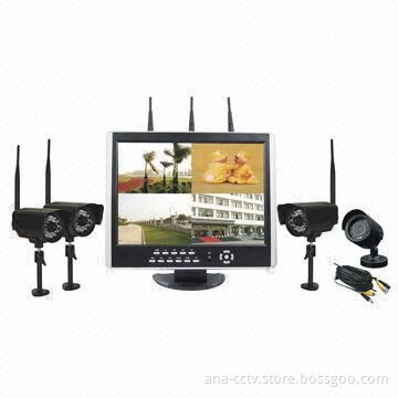 Wireless DVR, Supports 4CH Simultaneous Playback, Wi-Fi, Mobile Phone Remote View